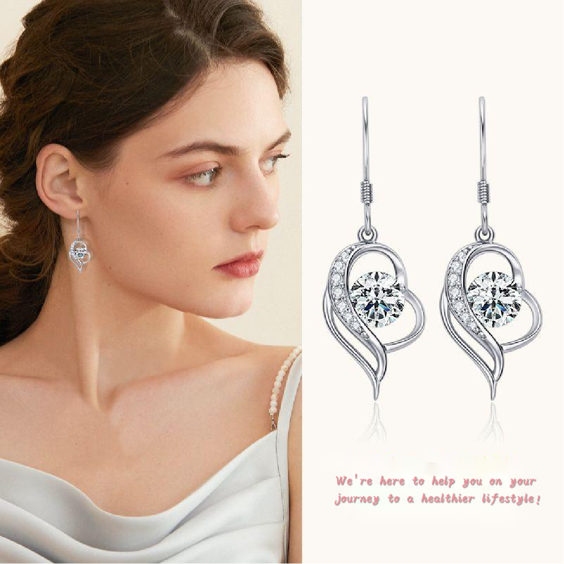 （🔥LAST DAY SALE-80% OFF) Moissan Masonite Lymphatic Drainage Earring